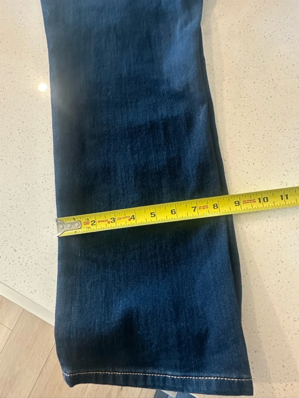 Style & Co. Women's Dark Indigo Straight-Leg Jeans 16Short EUC